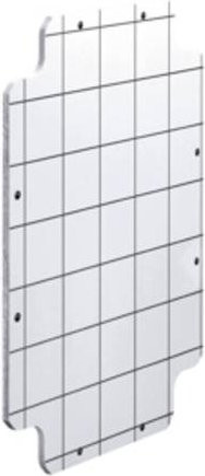 Gewiss Montageplatte aus Kunststoff in Weiß, Breite: 28,7 cm, Höhe: 20,7 cm - Bild 1