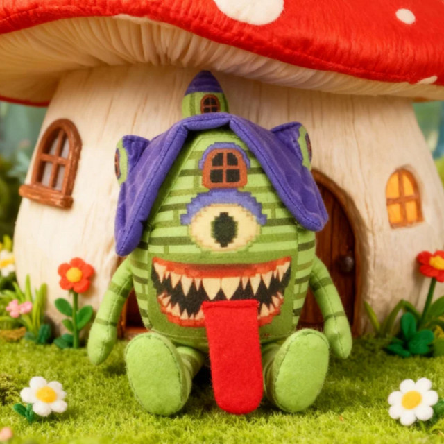 BOOKFONG La Casa Boo Steal A Brainrot, Plüschtier, Fantasy - Bild 1