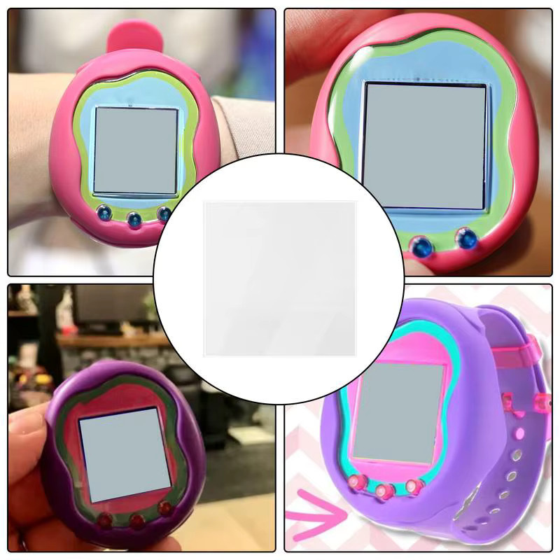 5er-Pack HD PET Displayschutzfolie für Tamagotchi Uni, transparent, kratzfestes Zubehör für deine Spielkonsole - Bild 3