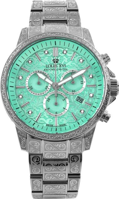 LOUIS XVI Chronograph, Quarz, Edelstahl, 43 mm, Herren - Bild 1