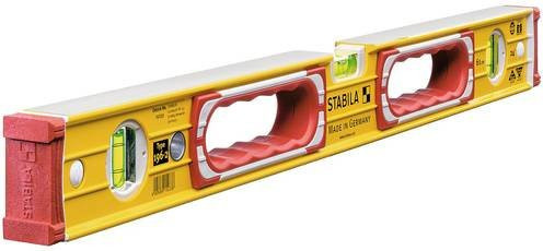 Stabila Wasserwaage Type 196-2 aus Aluminium in Gelb, Länge: 61 cm - Bild 1