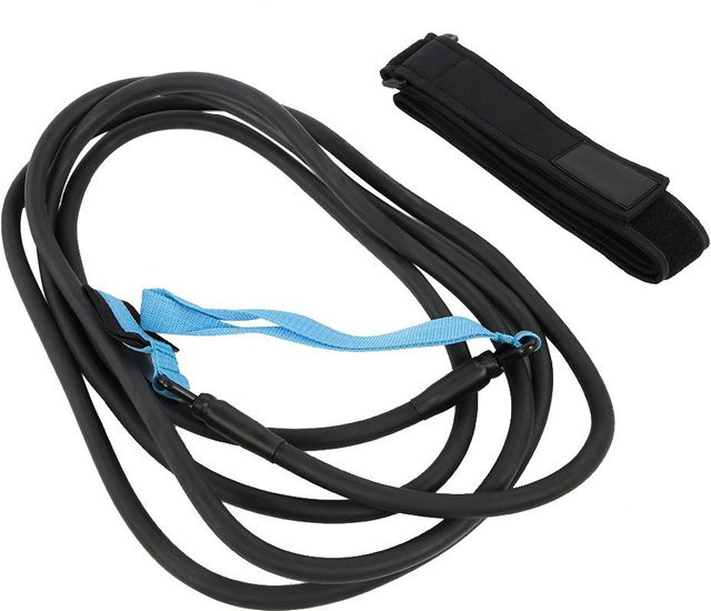 KEEP DIVING Schwimmwiderstandsgurt Trainingsgerät aus Naturlatex und Neopren in Schwarz und Blau, Länge: 4 m - Bild 1