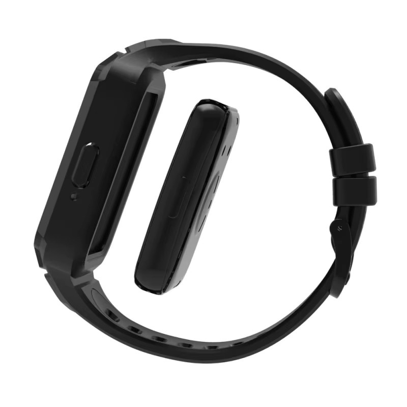 Jansin Silikonhülle und Ersatzarmband für Huawei Band 11 Pro Smartwatch, sportlich und atmungsaktiv, Weiß, Unisex - Bild 3