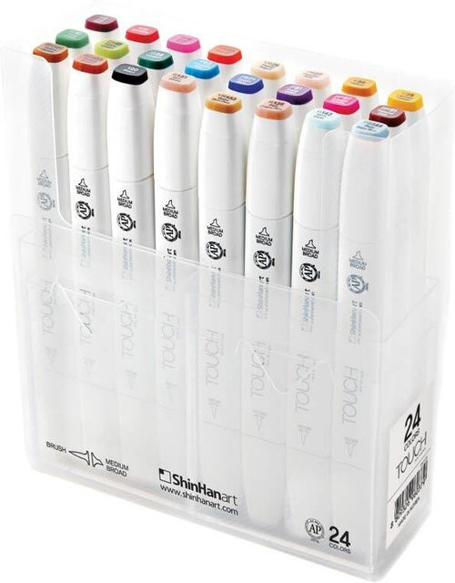 ShinHan TOUCH Twin Brush Marker Mehrfarbig für Profis - Bild 1