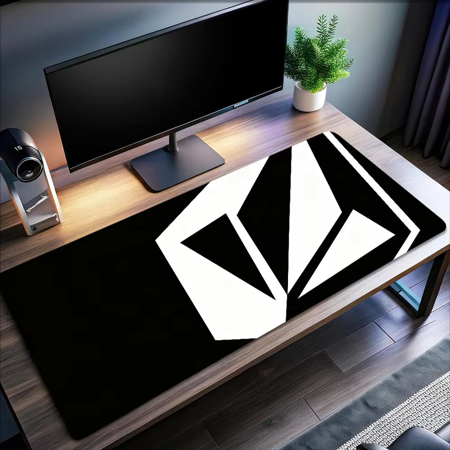 Volcom Mauspad Schwarz rutschfest mit Lockedge-Funktion für Gaming und Büro - Bild 6