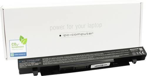 IPC-Computer Notebook-Akku A41-X550A in Schwarz mit 14.40V und 3200 mAh - Bild 1