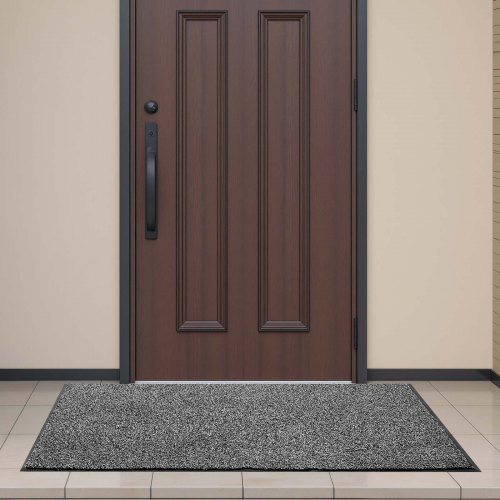 VEVOR Schmutzfangmatte Grau, B/T: 152,4 x 91,4 cm, Waschbare Sauberlaufmatte für Innen und Außen mit rutschfester PVC-Rückseite - Bild 1