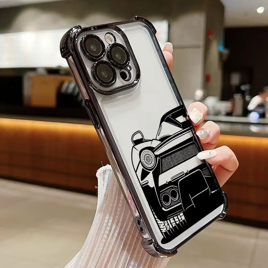 Stoßfeste Sportwagen Handyhülle für Xiaomi 15T 14T 13 Pro 15 F8 Ultra Poco X7 F7 Pro 5G X6 F5 M7 in weichem Design - Bild 3