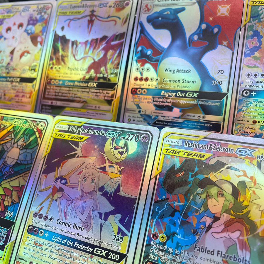 Keeppley Pokémon DIY Anime Regenbogen Seltene Karte, Sammelkarte, Englisch - Bild 2