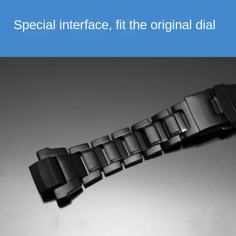 Casio Uhrenarmband Edelstahl, Silber, Unisex - Bild 2