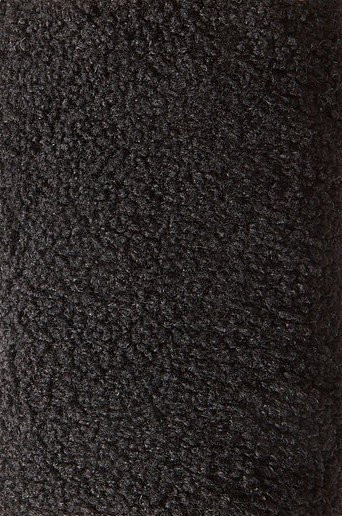 Jotex Stoffprobe LX032 Teddy in Schwarz - Bild 1