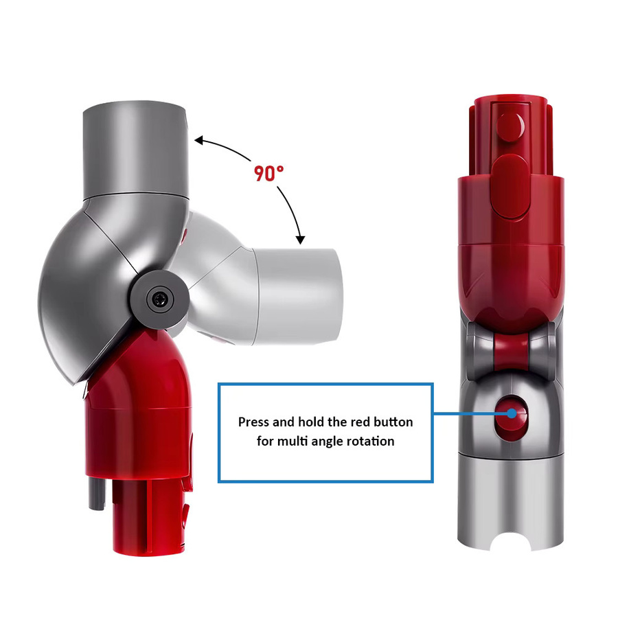 Dyson Schnellverschluss-Adapter Low-Reach Ersatzteil für V7 V8 V10 V11 V15 Staubsauger - Bild 3