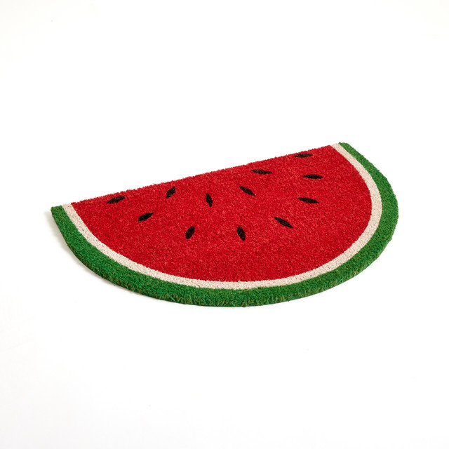 BLUME2000 Kokos Fußmatte Wassermelone mit verspieltem Design, B/T: 60 x 60 cm - Bild 1