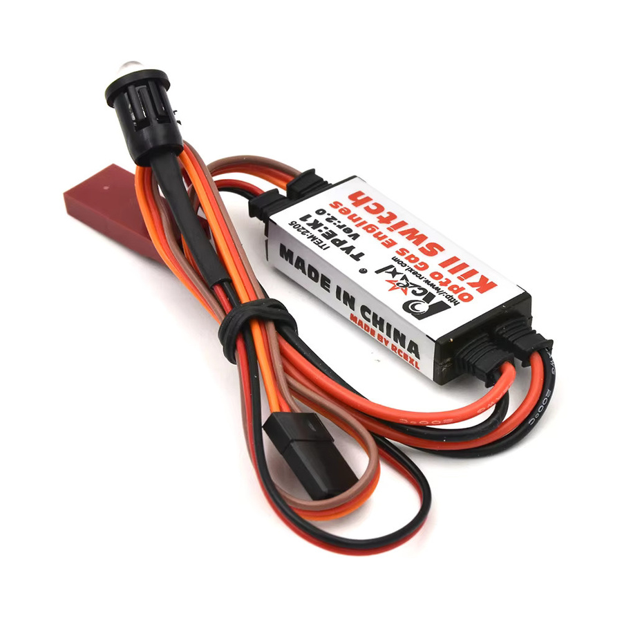 SKYAREA Rcexl Opto Gas Motor Kill Switch Abschaltung Version 2,0, 2-teiliges Set - Bild 3