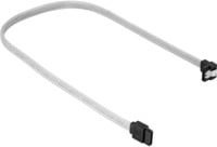 Sharkoon SATA III Kabel 90 Grad mit Sleeve in Weiß - Bild 1