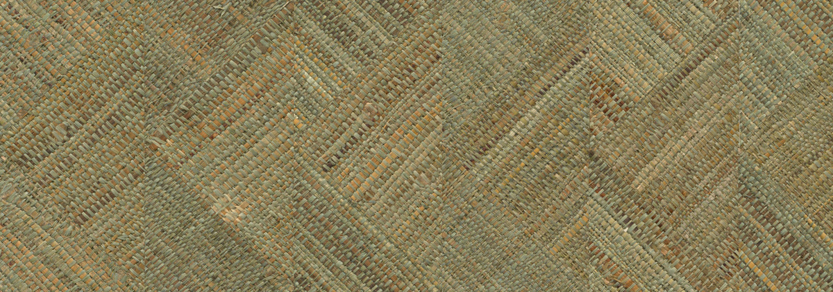 Arte Tapete Rutile in Jungle Green mit abstraktem Natur- und geometrischem Design aus Vlies - Bild 1
