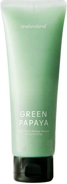 shaishaishai Green Papaya Body & Face Peeling Cleanser, 150 ml, Unisex - Bild 1