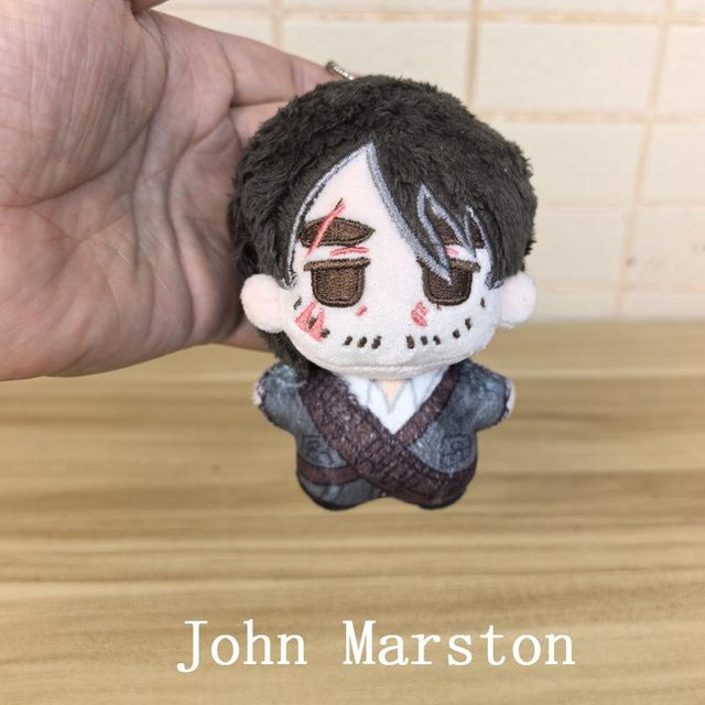 Yiran toy Red Dead Redemption 2 John Marston Hosea Matthews Kieran Duffy, Plüschtier, 10cm, ab 18 Jahre - Bild 1
