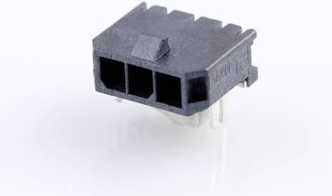 Molex Einbau-Stiftleiste Standard in Schwarz mit 3mm Rastermaß - Bild 1