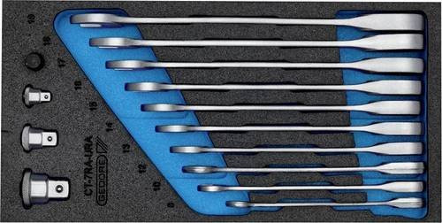 Gedore Werkzeugeinlage EI-1500 CT1-7RA-URAL in Blau und Schwarz, L: 31,0 cm, B: 15,75 cm, H: 3,5 cm - Bild 1