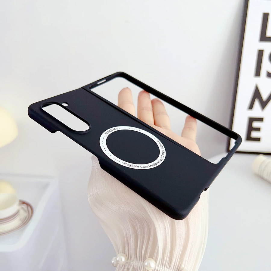 Magnetische Stoßfeste Kunststoff Schutzhülle für Samsung Galaxy Z Fold 6 5 4 3 5G in Purple - Bild 3
