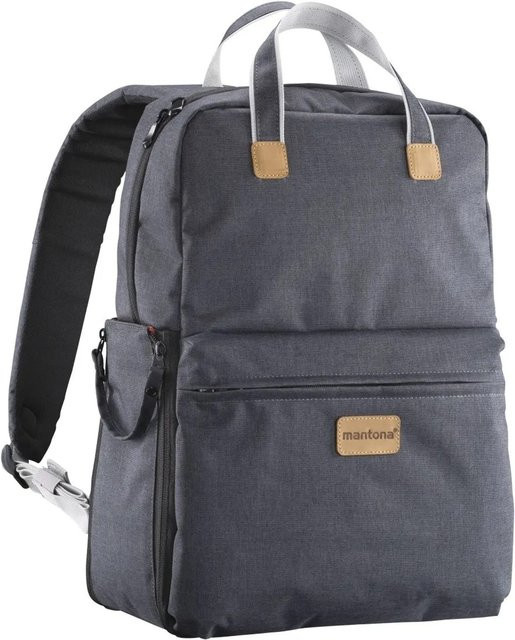 Mantona Urban Companion Fotorucksack und Fototasche, Anthrazit, 45 cm - Bild 1