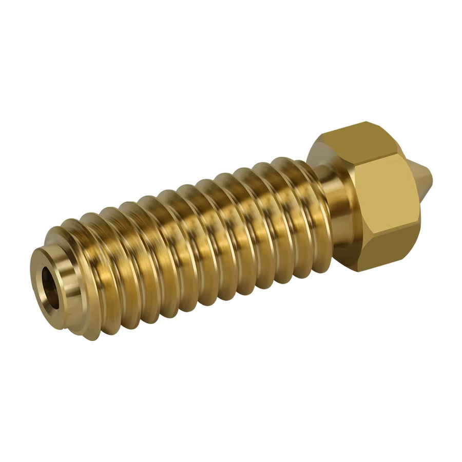Anycubic Kobra 3 Hotend Düsen Set aus Messing und gehärtetem Stahl für FDM 3D-Drucker, Durchmesser: 0,2 mm, 0,4 mm, 0,6 mm, 0,8 mm, 1,0 mm - Bild 2