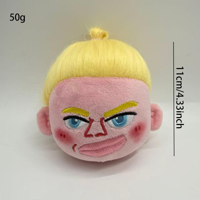 Erling Haaland Plüschpuppenkopf, Plüsch / Textil, ab 14 Jahren - Bild 1