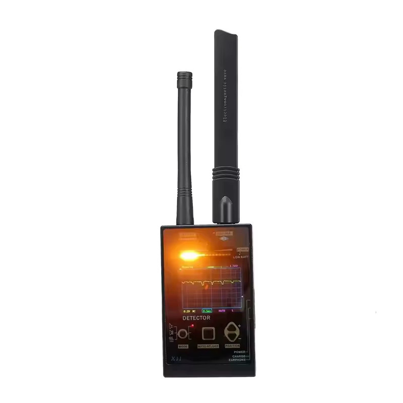 Professioneller Weitfrequenz-Signaldetektor 1 MHz-12 GHz mit automatischer Suche und GPS-Tracker in Schwarz - Bild 7