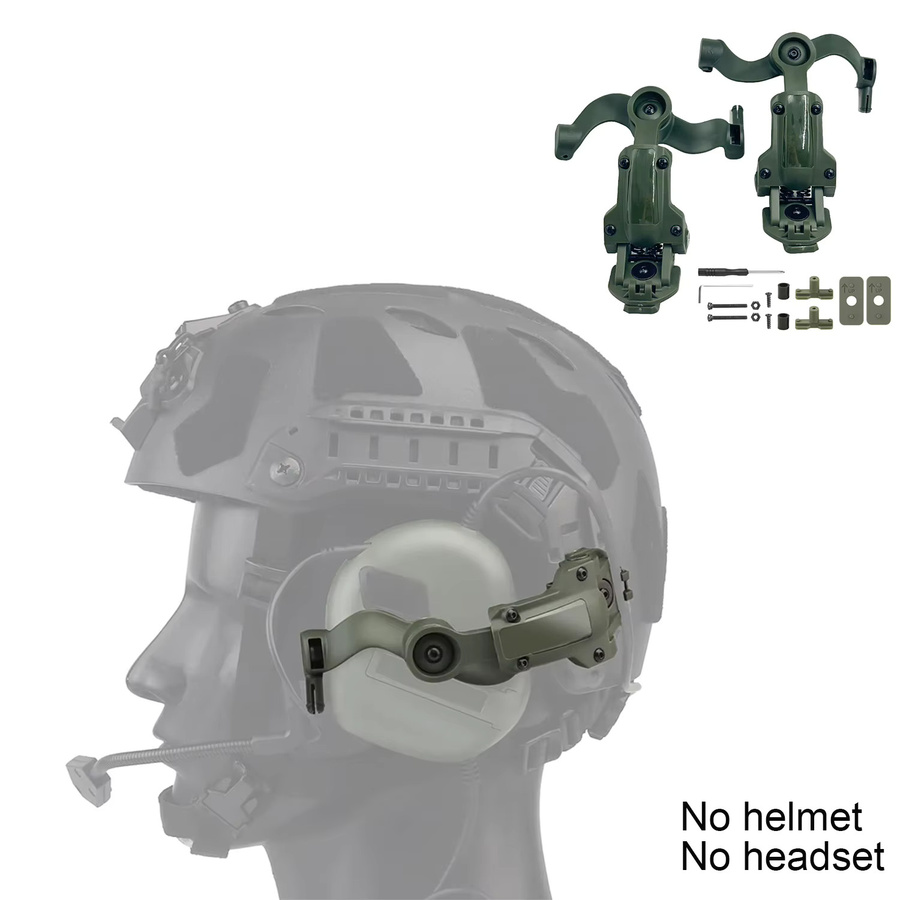 EARMOR M32 Schienenhalterung für taktische Kopfhörer und Helm-Mount-Adapter - Bild 4