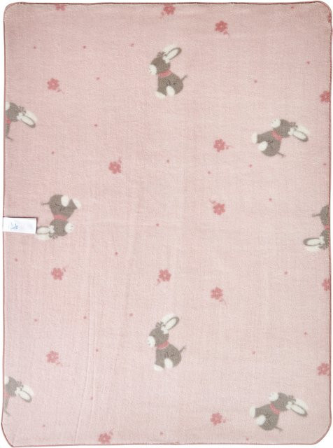 Sterntaler Babydecke Plüsch Pink B/H: 75 x 100 cm - Bild 1