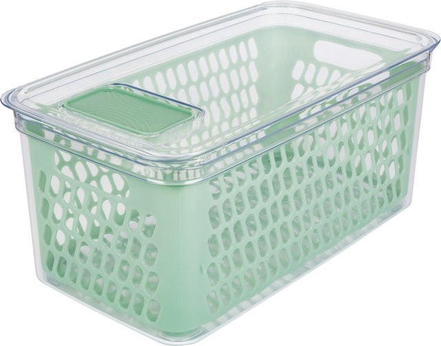 ERNESTO Kühlschrankaufbewahrung Frischebox Groß, transparent - Bild 1