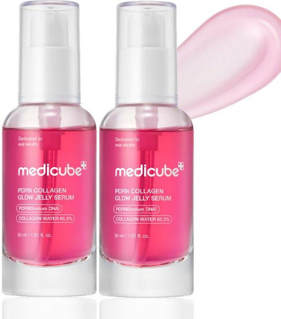Medicube PDRN Kollagen Glow Jelly Serum, 2 x 30 ml, Unisex - Bild 1