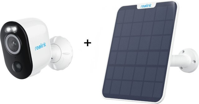 Reolink Argus Series B330 Set mit Solar Panel in Weiß mit WLAN - Bild 1