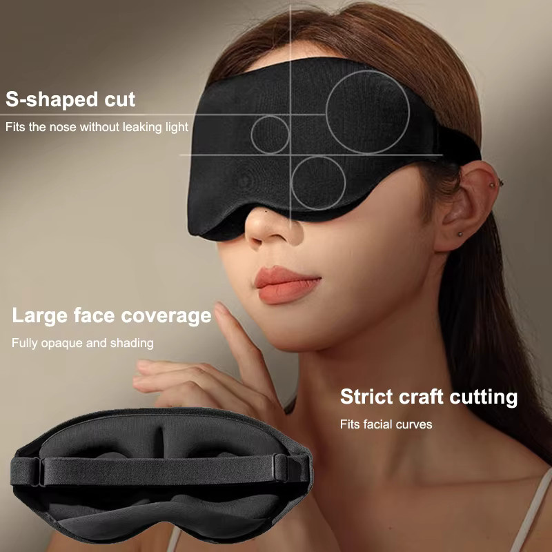 3D-Verdunkelungs-Schlafmaske, Augenmaske, Unisex - Bild 3