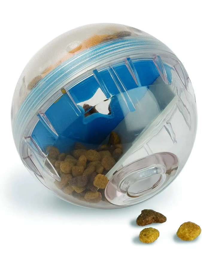 IQ Treat Ball Leckerli-Spender, Spielzeugball, interaktives Hundespielzeug - Bild 2