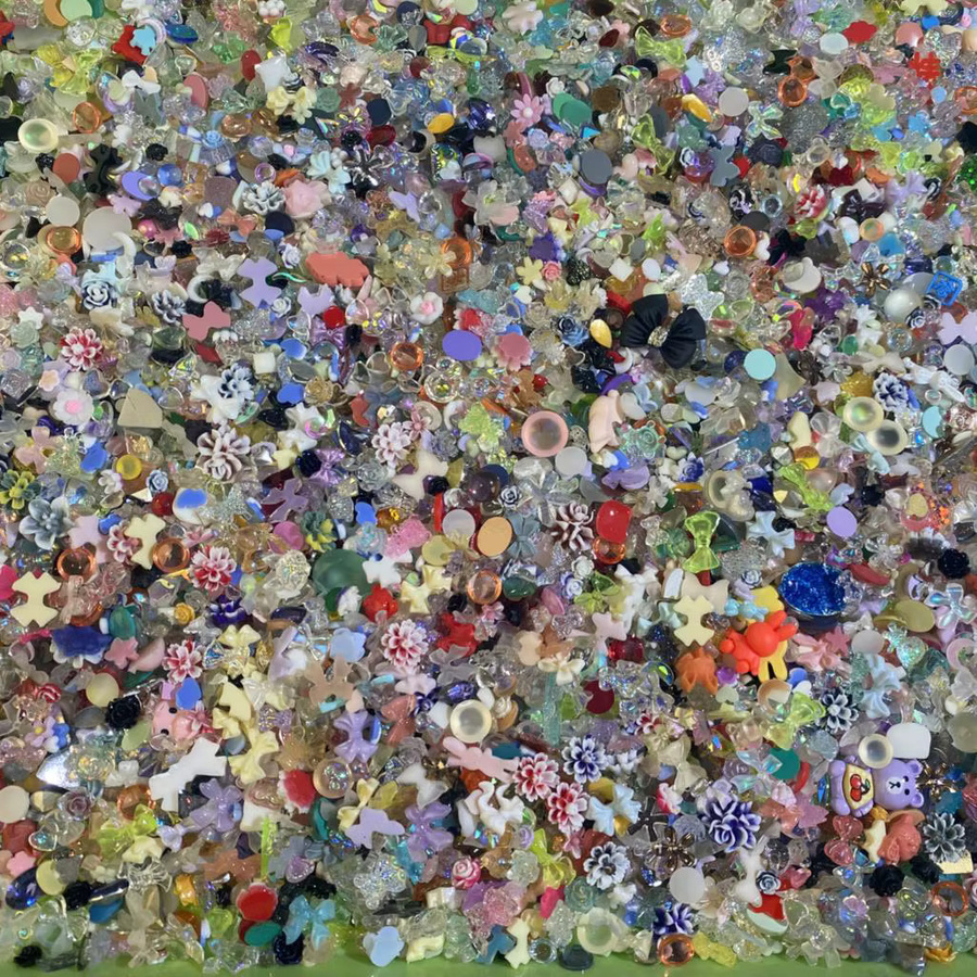 MAFANAILS Nageldekoration Harz, Mix, Glänzend, 600 Stück - Bild 2