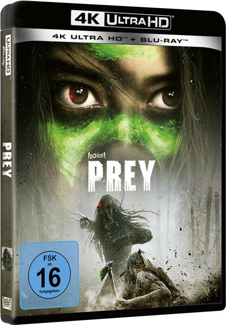 Prey 4K Ultra HD Blu-ray Action Thriller Film inkl. Blu-ray - Bild 1