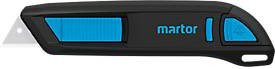 Martor Secunorm 300 Sicherheitsmesser mit Trapezklinge und rutschfestem Soft Grip in Schwarz - Bild 2