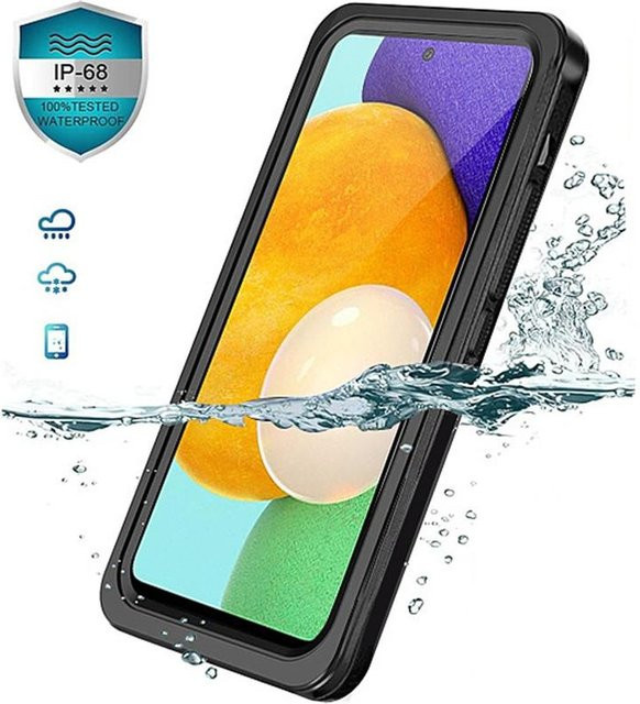 Wasserdichte IP68 Schutzhülle für Samsung Galaxy A16 5G in Transparent oder Schwarz als Vollkörperschutz und staubdichte Tauchabdeckung - Bild 1