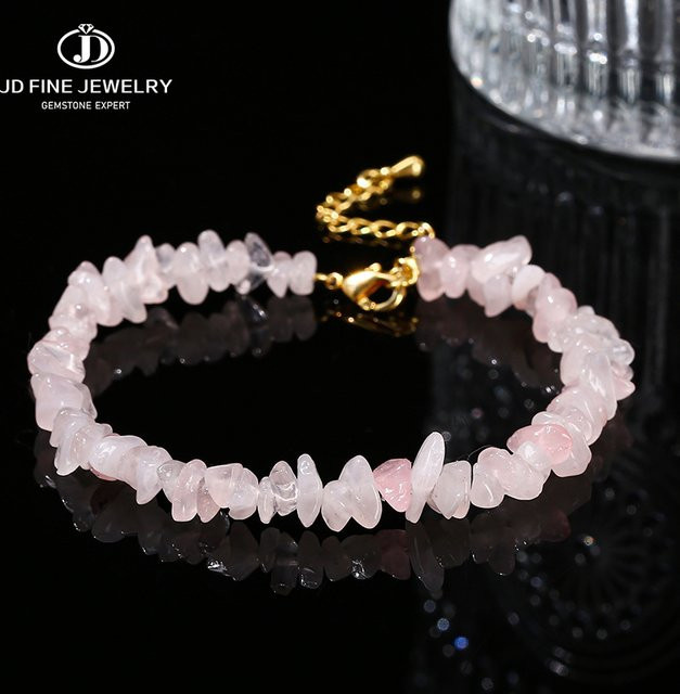 Armband Quarz, rosa, Perle, Damen - Bild 1