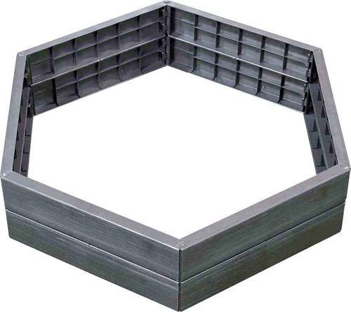 GRAF ERGO-Hochbeet-System aus Kunststoff mit Steckverbindern, 6er Set, Höhe: 25 cm - Bild 1