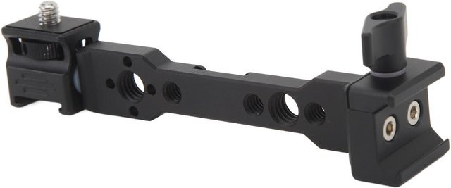 Ulanzi Handheld Stabilizer Monitorhalterung mit 1/4 und 3/8 Gewinde sowie Kaltschuhhalterung für Mikrofon und Licht, Schwarz - Bild 1