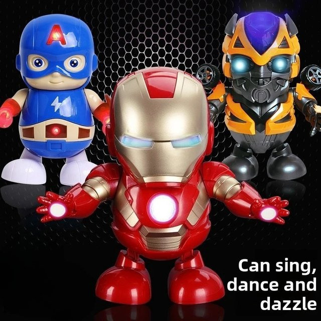 MINISO Marvel Iron Man, Tanzender Roboter, mit Sound - Bild 1