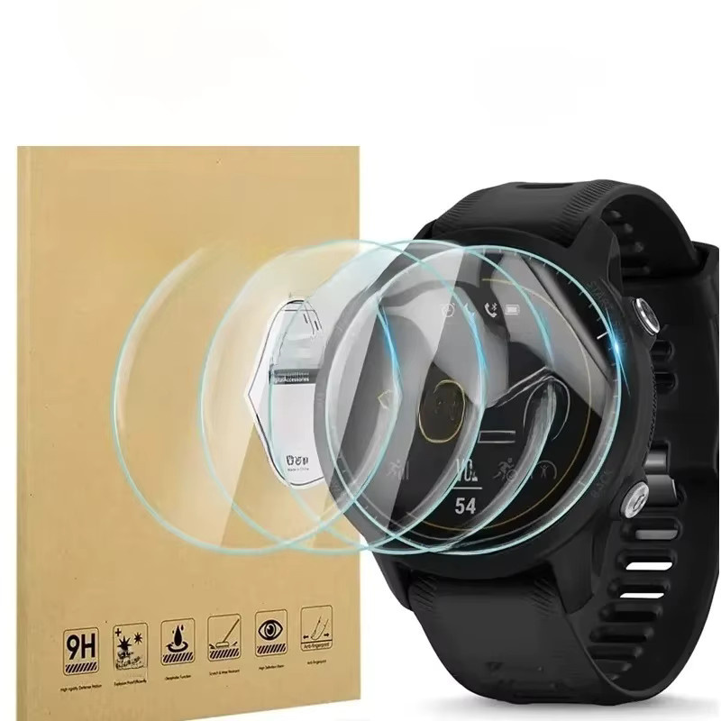 Garmin Displayschutzfolie, Gehärtetes Glas, Silikon, transparent - Bild 1