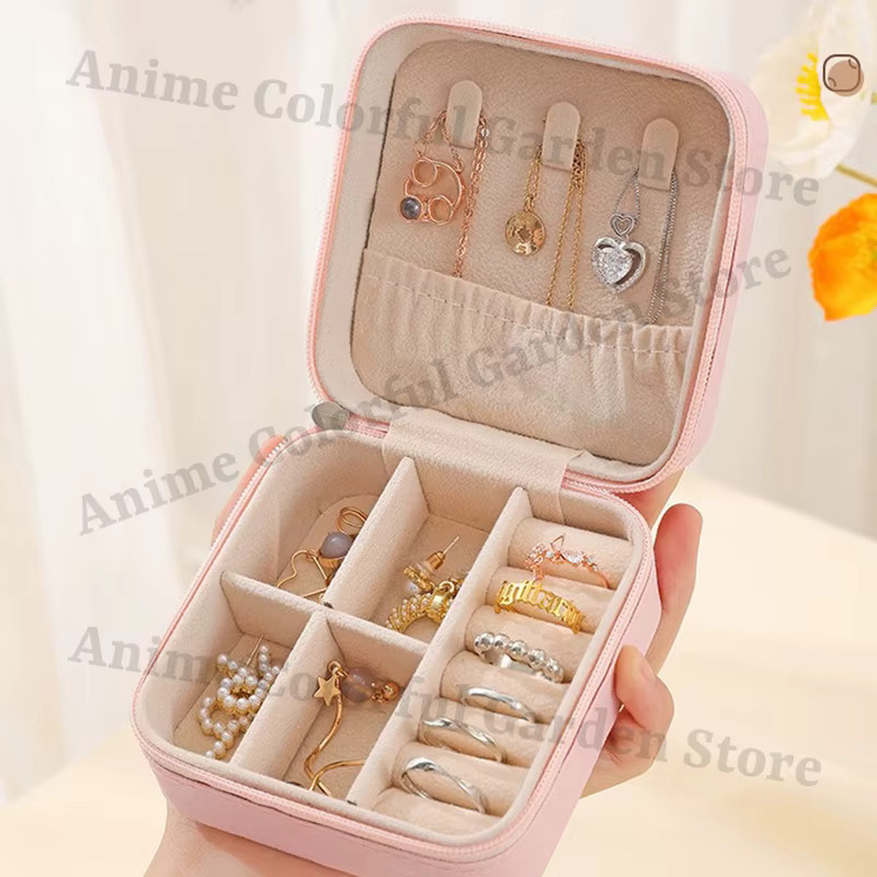 Potdemiel Schmuckaufbewahrungsbox Katseye in Pink für Damen mit Anime Cartoon Design - Bild 1