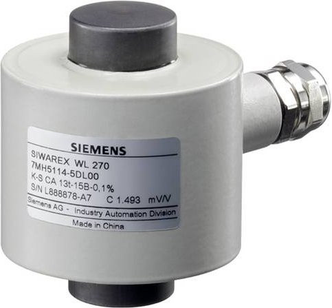 Siemens SIWAREX WL270 K-S CA Waegezelle 280t 0,3% HT in Grau und Stahl - Bild 1