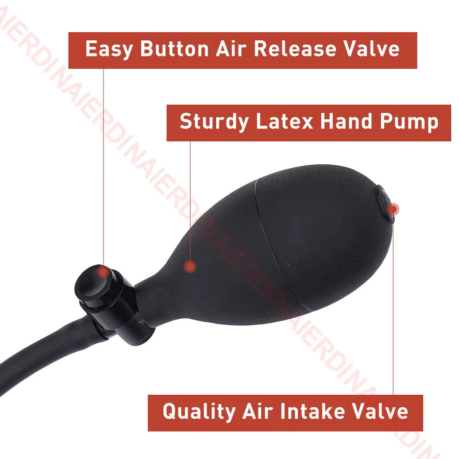 NAIERDI Air Wedge Bag 3-teiliges professionelles Nivellierungsset in Schwarz zur Fensterreparatur und als Schlosserzubehör - Bild 3