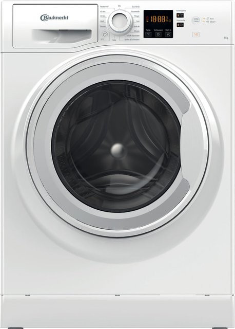 Bauknecht Frontlader-Waschmaschine BPW 814 A in Weiß mit 8 kg Kapazität und 1400 U/min - Bild 1