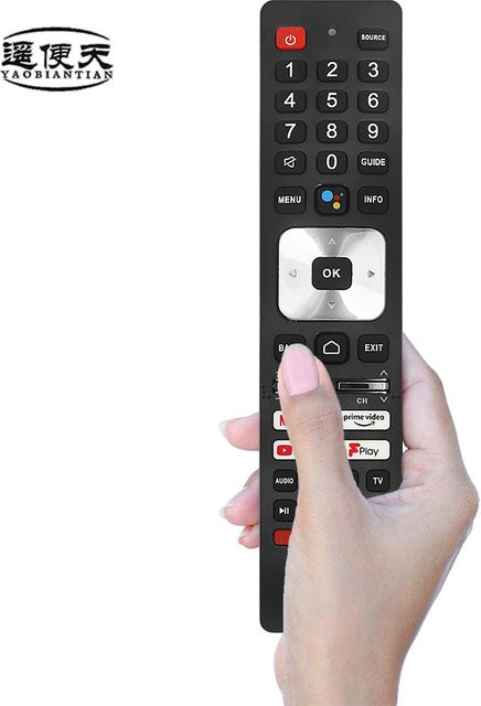 Sharp Sprachfernbedienung SHWRMC0139N in Schwarz für Smart LED UHD TVs - Bild 1
